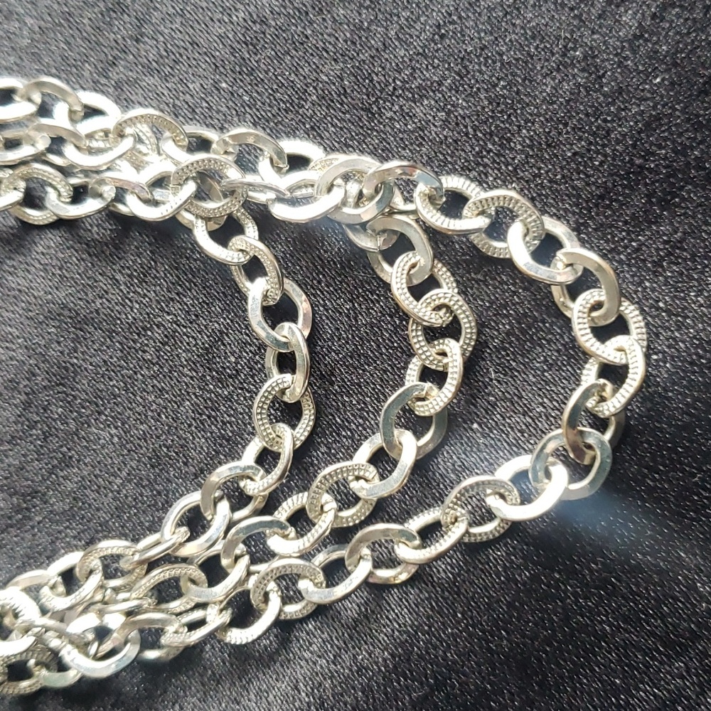 Banana Republic Silvertone Necklace